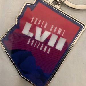 SUPER BOWL LVII 57 Arizona Official NFL Licensed Collectible Keychain / Key Ring